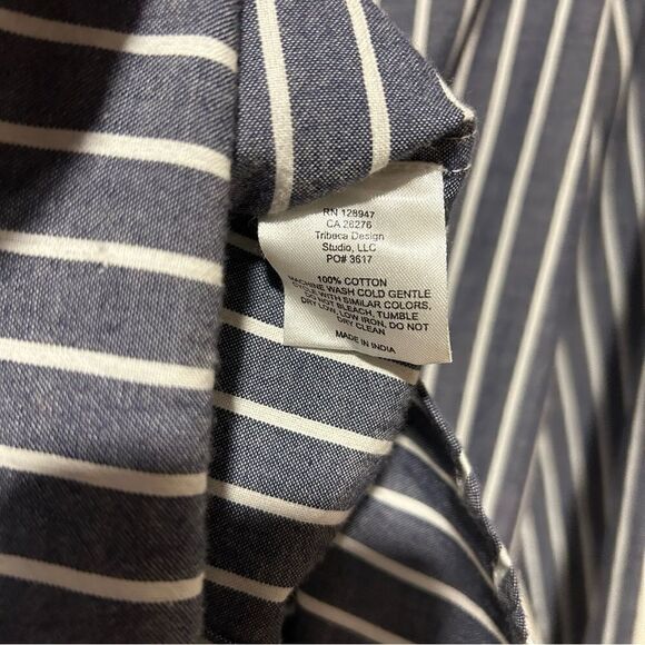 Revolve NILI LOTAN Hailey striped cotton-poplin shirt - Picture 13 of 15